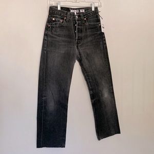 🆕 LEVI’S RE/DONE Washed Black Upcycled Jeans🆕